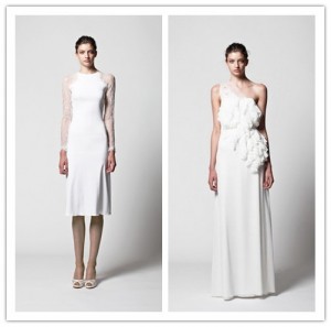 Robes de mariée blanches de Collection 2013 de Kisui