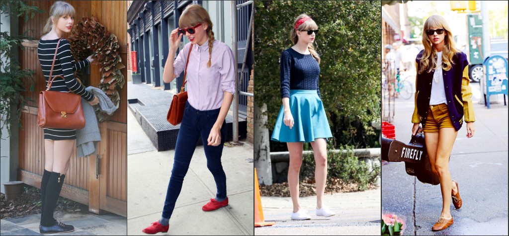 Le style vintage est la spécialité la plus principale de Taylor