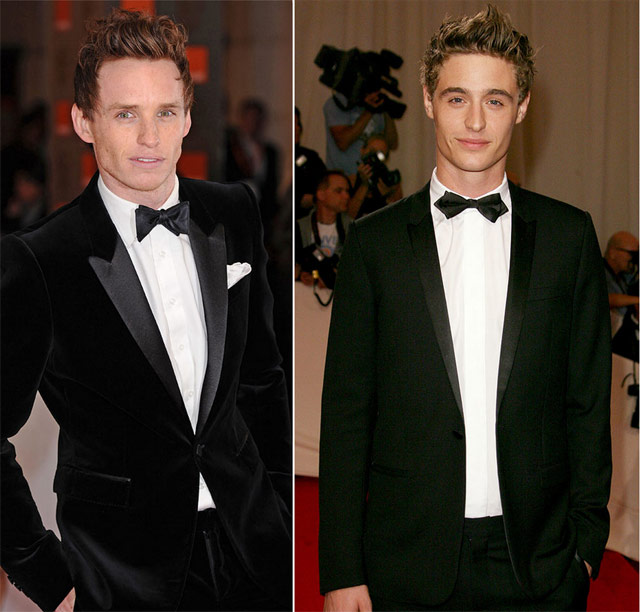 Eddie Redmayne et Max Irons en tux avec cravate papillon trop chic !