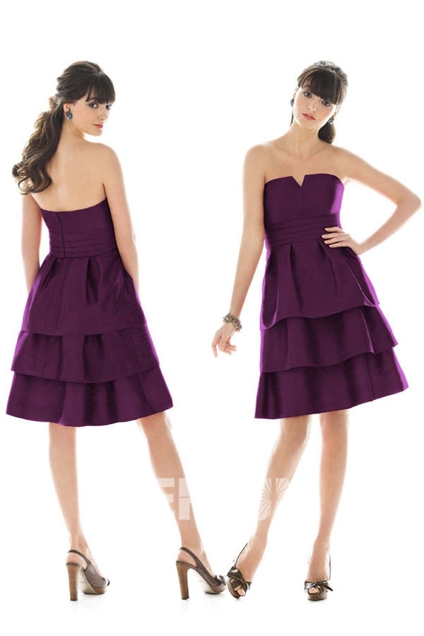 robe-demoiselles-dhonneur-violette-bustier