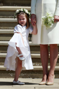 robe blanche simple princesse charlotte
