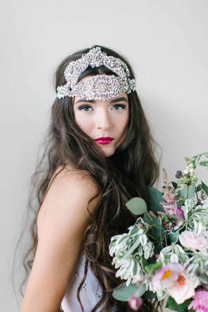 couronne de bijoux pour mariée