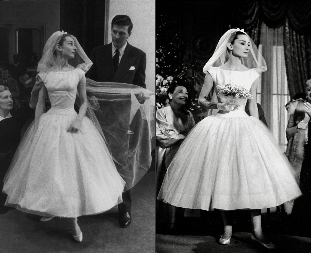 robe de mariée deAudreu Hepburn 